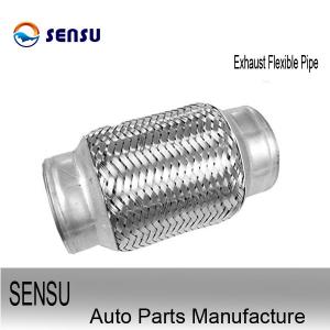 China rustproof 45mm Flexible Exhaust Pipe Wire braid Flexible Automotive Exhaust Pipe factory