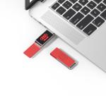 WIht LED Engraving Logo Leather USB Stick 2.0 3.0 64GB 128GB 256GB 30MB/S