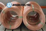 Brazed Single Wall Steel Tube EN10305-1 DC04 Copper Coated Bundy Tube 4.76*0