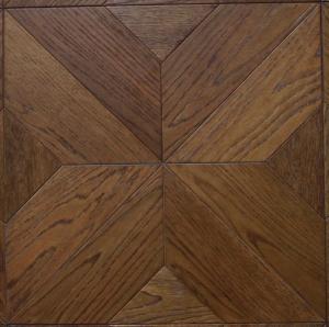 China White Oak engineered parquet tiles wood flooring with different stained and competitive prices factory