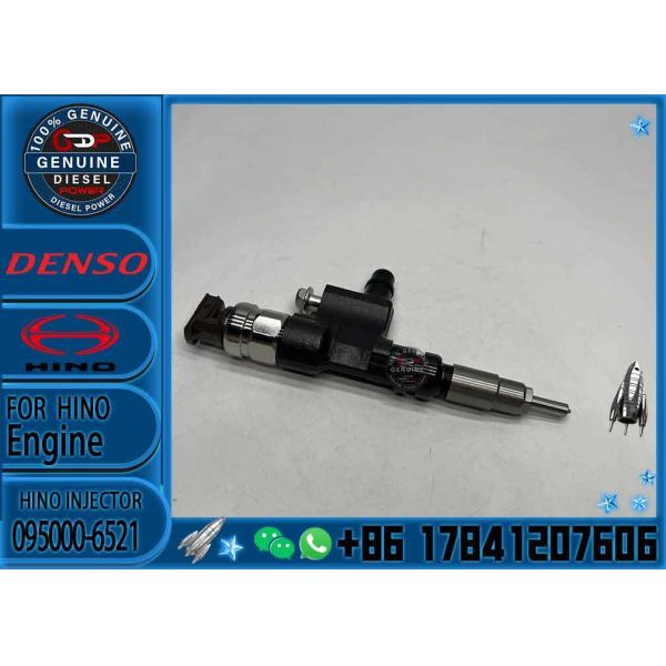 095000-6521 Diesel Fuel Injector 095000-6250 23670-E0091 For HINO 300 NO4C