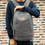 The Simple School Of The College Men's Canvas Casual College Students Travel
