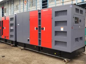 China 450kW Biogas Silent Power Generator with Soundproof Canopy factory