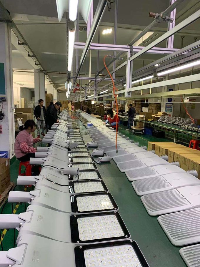 Tempered Glass cover LED Street lights Meanwell Driver 50000 Hrs Lifespan 6