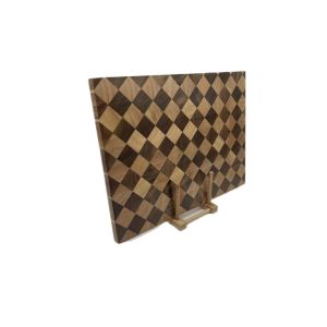 Customized Spliced Sustainable Cutting Board Rubber Wood And Acacia Wood