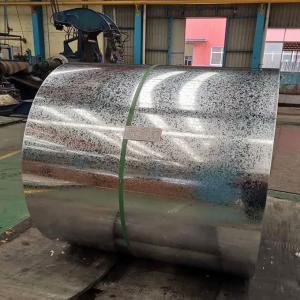 China 0.3 - 3.0mm Galvanized Steel Coil Regular Spangle Standard Export Packing 1500mm factory