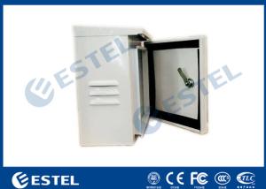 China IP55 Single Wall Pole Mount Enclosure Cabinet Small Metal Box One Front Door factory