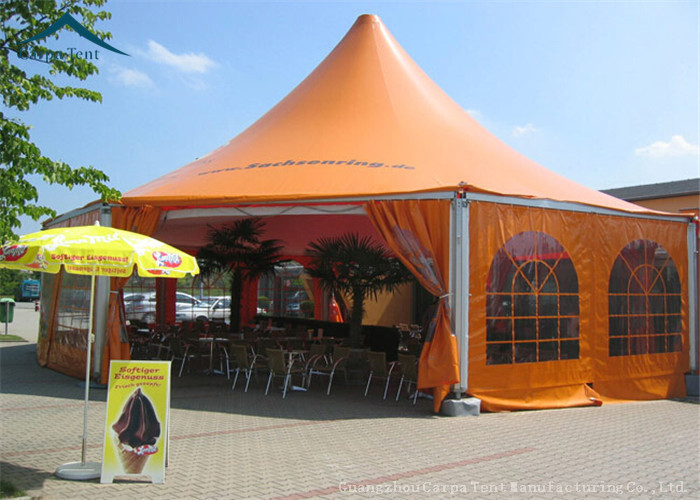 Multi-Sided White Width 10m Sunproof Marquee Tent PVC Fabric