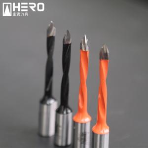 China 2 Flutes Through Hole Drilling , Flat Head Drill Bit 70mm Length Straight Shank factory
