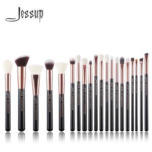 China Precise Shape ISO14001 Pro Makeup Brushes Set for liquids powders creams factory