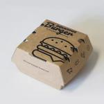 Wholesale Custom Eco-Friendly Kraft Box For Fast Food Burger, Fries & Chicken