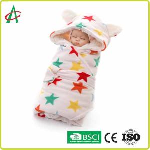 China CPSIA Standard Newborn Winter Sleep Sack 75cm With Colorful Printed factory