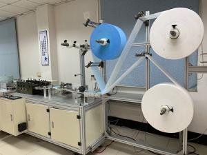 China 100-120 Pcs/Min Fully Automatic Face Mask Production Line Easy Operation factory