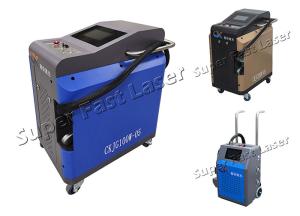 China 100W Handheld Glass Bottle Fiber Laser Cleaning Machine factory