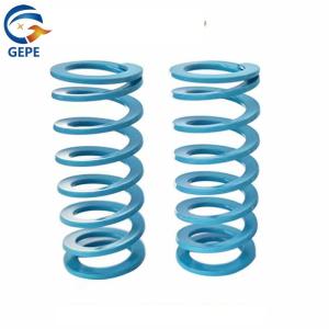 China High Temperature High Strength Spring 55CrSi Light Blue JSWU Ultra Compression Flat Spring factory
