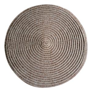 China Waterproof Non Slip PVC Round Dining Table Place Mat for Dining Room Table Decoration factory