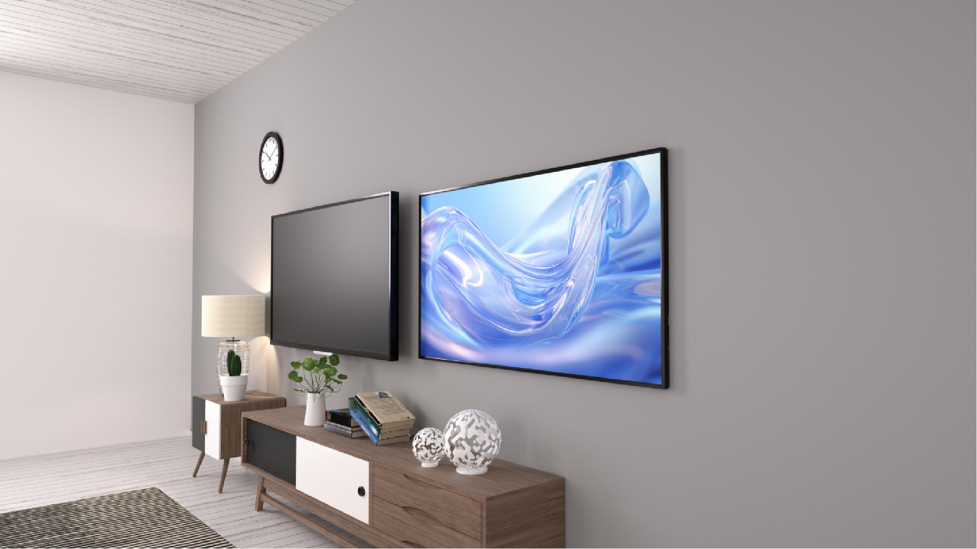 Invisible Wall-Mounted Digital Signage Advertising Player Factory's Intelligent Motherboard Indoor Elevator 1 Year CMS