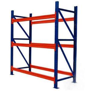 China Food Packaging Selective Warehouse Pallet Racking Multi Level Cold Roll Steel factory