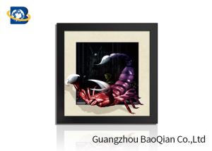 China PVC / MDP Frame 3D 5D Pictures Different Animal Patterns Wall Decoration factory