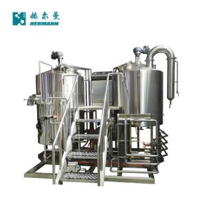 China PLC Control 5BBL Craft Beer Brewing Equipment CE ISO9001 Certificate factory