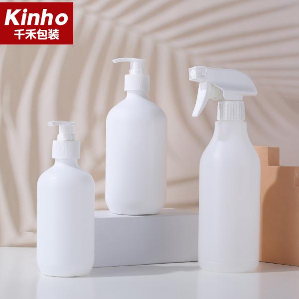 28/410 HDPE Shampoo Bottle Liquid Soap Hand Wash Sanitizer 500ml Boston Round