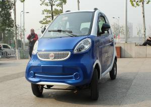 China Blue Color Mini Electric Car Family 2200 W With 3 Seats 2400*1270*1500mm factory