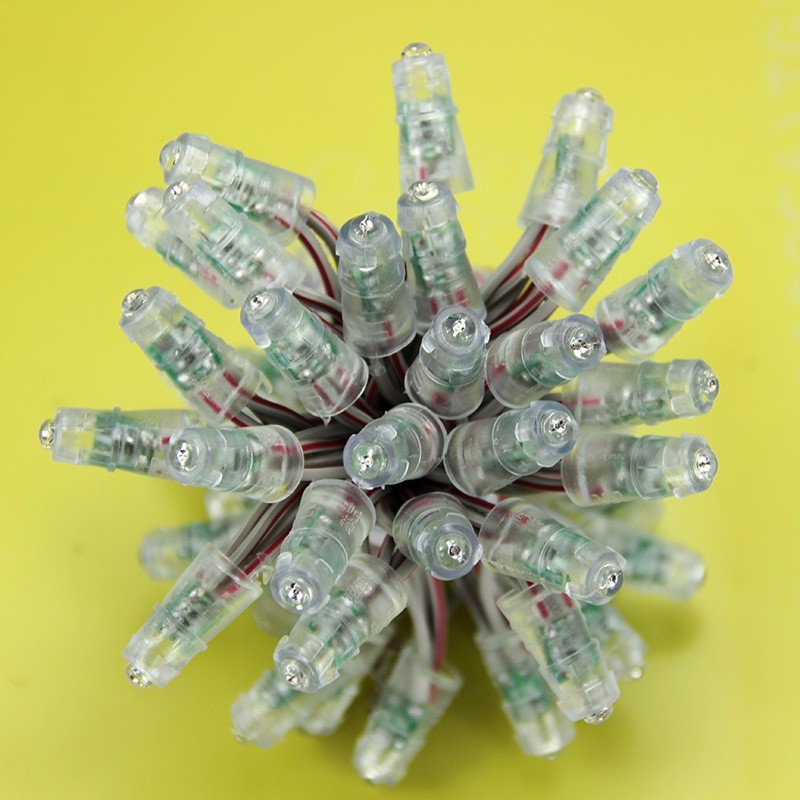 F5 / 9mm Size Pixel LED Lighting , RGB Pixel Lights With 3 Years Warranty