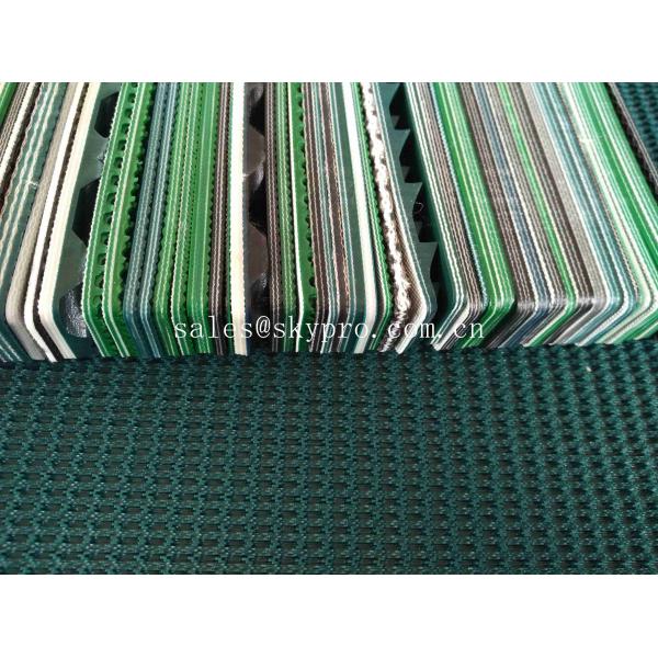 Abrasion Corrosion Resistance PVC Conveyor Belts with Colorful Fabric Heat Resistant