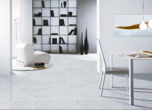 China Glazed Large Format Porcelain Tile , Marble Effect Ceramic Floor Tiles factory