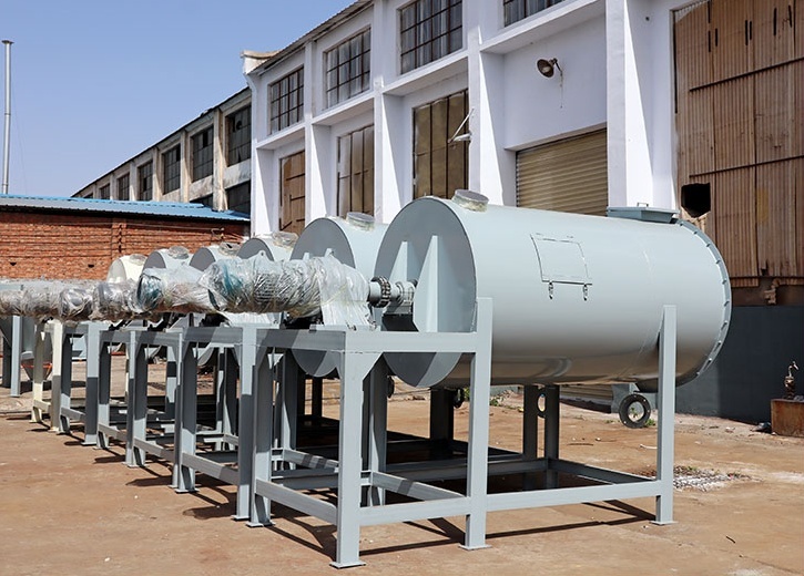 5kW Horizontal Mixer Blender Powder Ribbon Blender For Gypsum Mortar