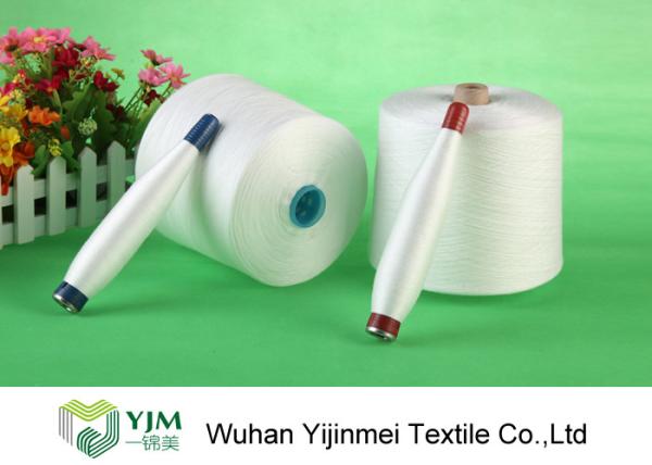TFO 20s-60s Polyester Spun Yarn Raw White 100 Spun Polyester Sewing Thread High