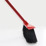 Stiff Bristles Floor Scrubbing Brush With Long Handle 48in Indoor Outdoor Broom