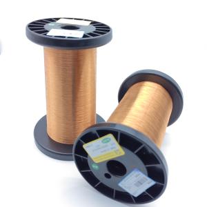 China 2uew 0.06mm Solderable Enameled Magnet Wire Ultra Fine factory