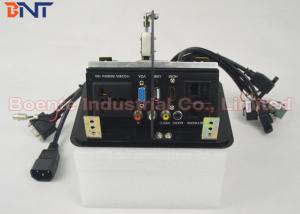 China OEM Hydraulic Desktop Power Sockets , Table Top Power Outlets factory
