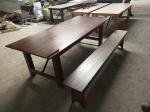 Outdoor Wedding Event Rental Wood Banquet Folding Table for DINING TABLE Style