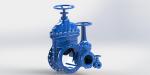 Flange Connection Outside Screw Yoke Gate Valve Soft Sealing