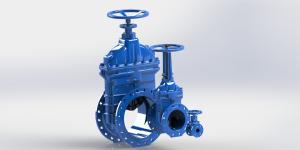 China WRAS Approval AFC Resilient Seated Gate Valve On Off Type factory