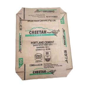 China ISO9001 50Kg Empty Woven PP Cement Bags Free Sample Laminated Cement Bags factory
