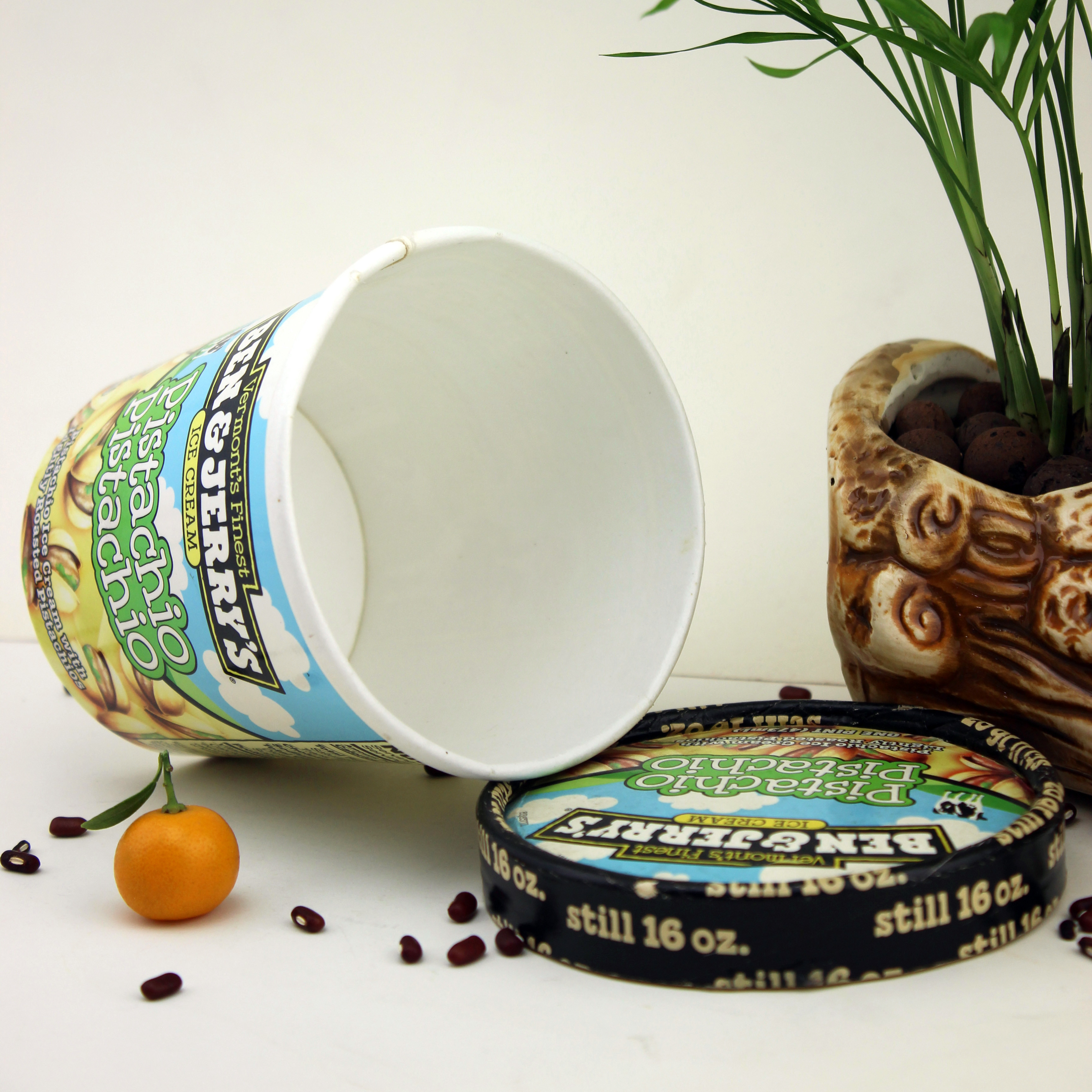475ml Ice Cream Paper Cup With Lid