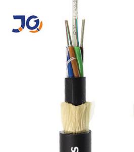China 120mm Span Length 12 24 Core ADSS Fiber Optic Cable factory