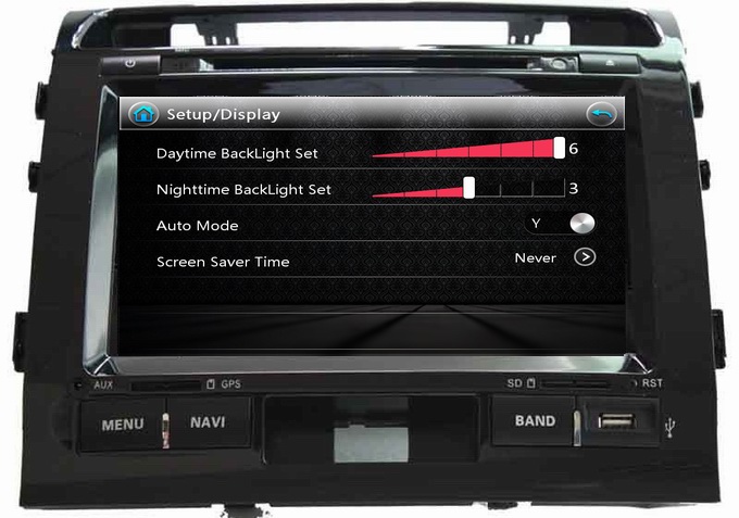 Ouchuangbo Car DVD Radio Player for Toyota Land Cruiser 2008-2010 GPS Navigation USB RDS iPod OCB-9006A