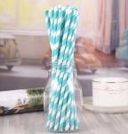 Eco Friendly Colorful Biodegradable Disposable Drinking Paper Straws Accept
