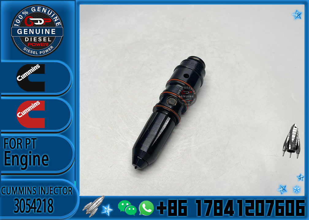 Construction Machinery Engine NT855 Nozzle Common Rail Injector 3054218 Diesel Fuel Injector Assembly for Cummins NT855