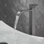 Gray Single Cooling Bathroom Basin Faucet Countertop Washtable Household Balcony