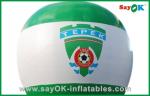 White And Green Large Inflatable Balloon , Inflatable Advertising balloon