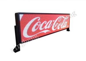 China P5 SIM Card Bus Led Window Display 1320*360*75mm Screen Dimension Full Color factory