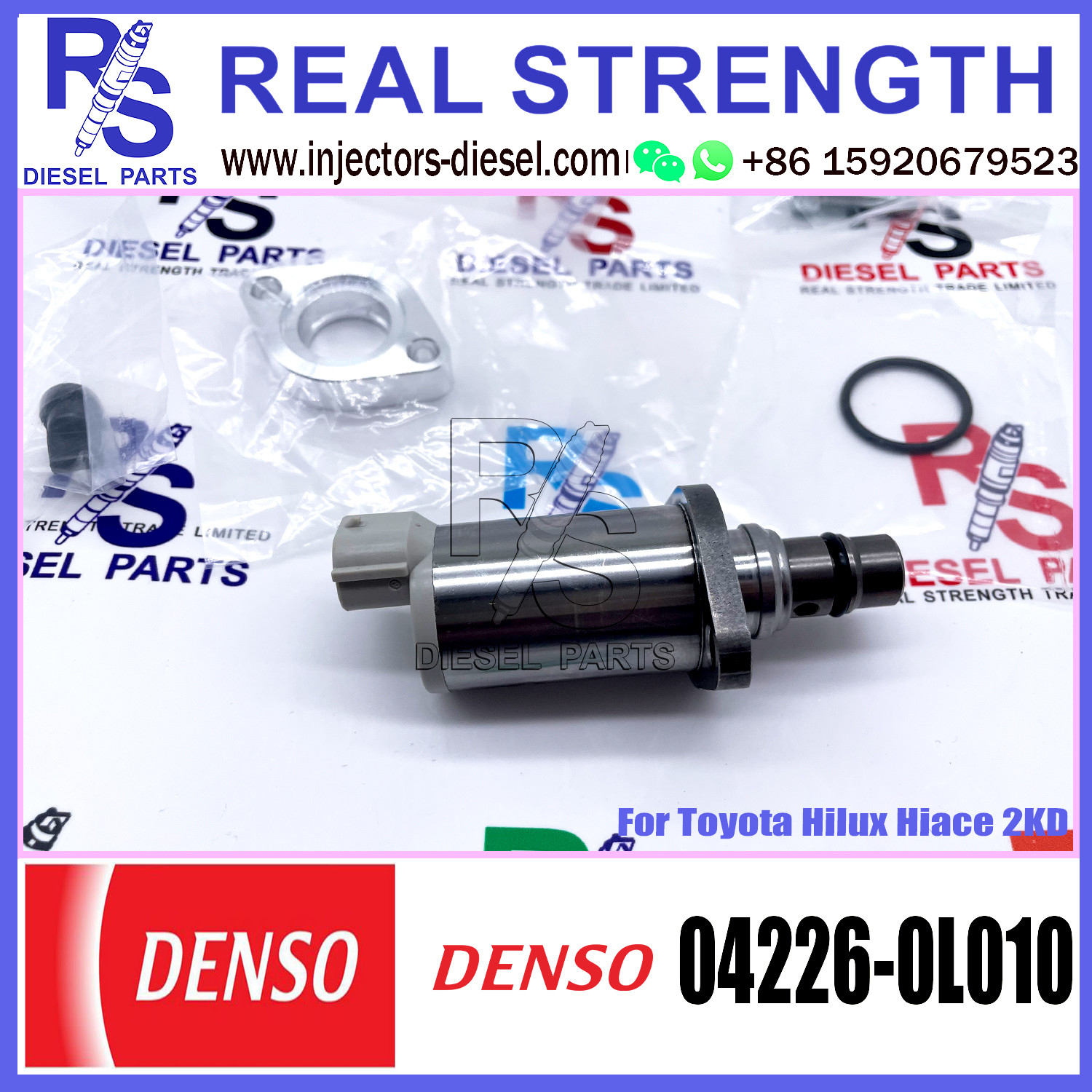 DENSO Suction Control Valve 04226-0L010 Applicable to Toyota Hilux Hiace 2KD