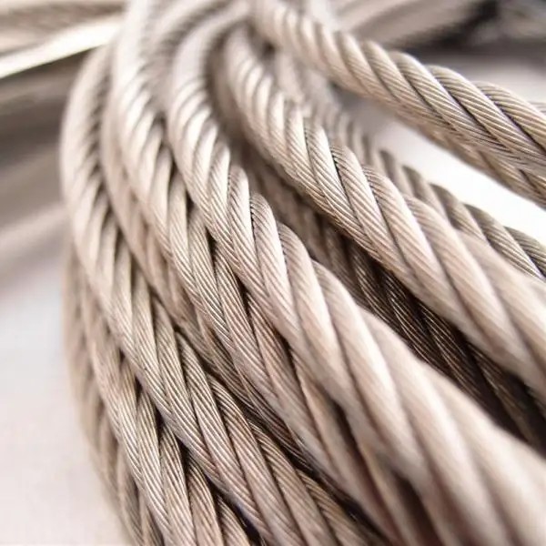 Steel Core 7x7 Steel Ss Cable Deck Railing Kits Hardware T316 Inox Cable 3/16 Inch Aircraft Cable 1000FT Stainless Steel Wire Rope
