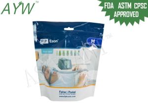 China Oxygen Cylinder Custom Zip Lock Bags Plastic For Medical Equipment Packaging factory