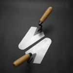 Wooden Handle Carbon Steel Blade Concrete Mortar Float Patching Finishing